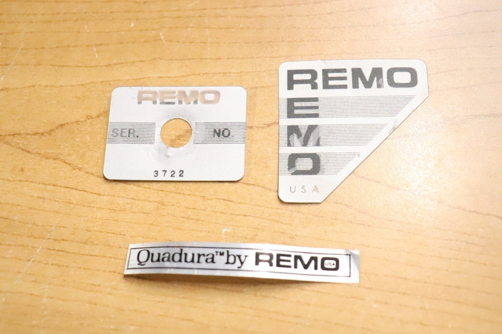 Remo Drum Badges