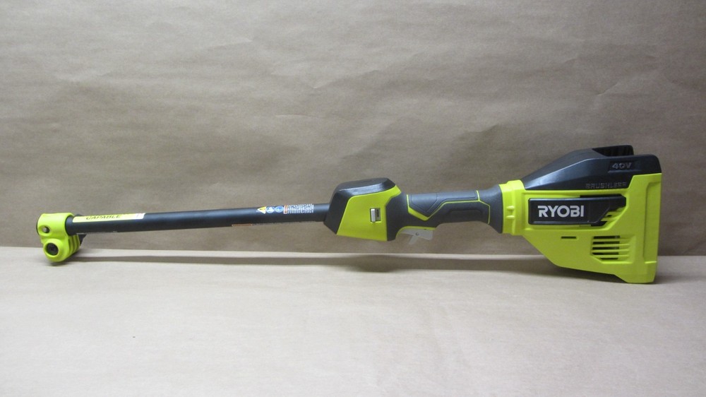 RYOBI RY40270 40V Brushless Cordless Battery Attachment Capable String Trimmer