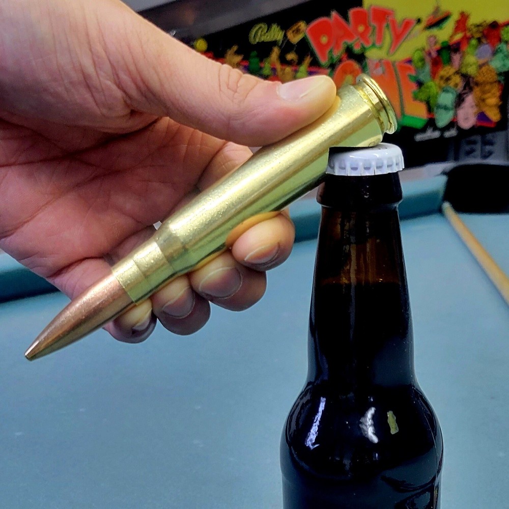 50 Caliber Bullet Bottle Opener