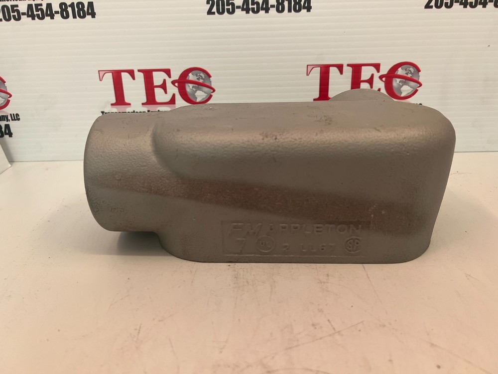 APPLETON LL67-SA 2" LL-TYPE CONDUIT BODY