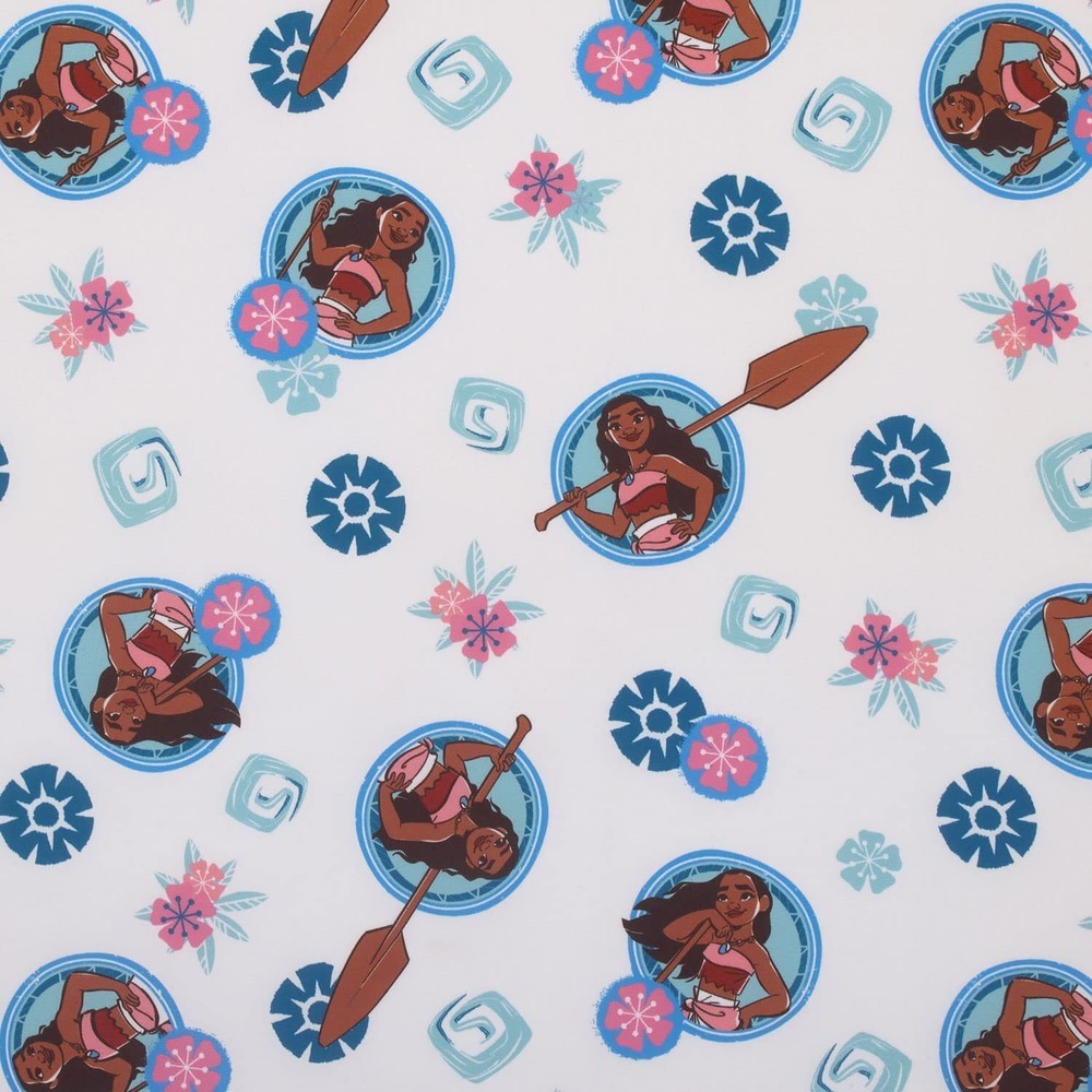 Disney Moana Fitted Crib Sheet 100% Soft Microfiber