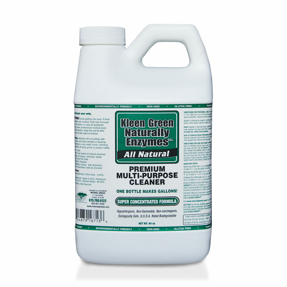 Kleen Green Naturally - 64oz Concentrated Formula