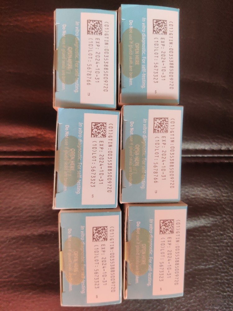6x total boxes. Each Box Has 50 One Touch Ultra Test Strips EXP 10