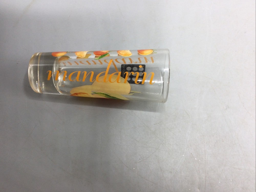 Circle Ware Design Double Shot Glasses Fruit Pattern Set of 4 c5