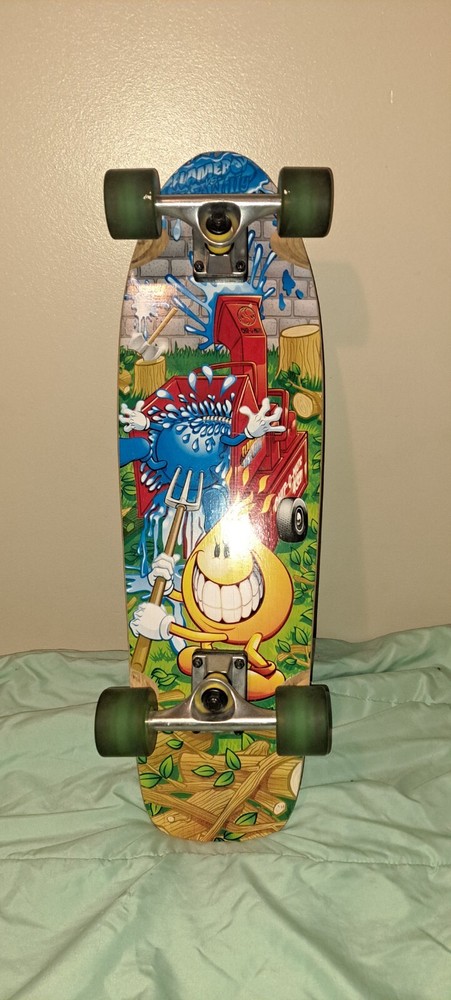 World Industries Skateboard Deck Speed Demons Wet Willy Vs Flame Boy