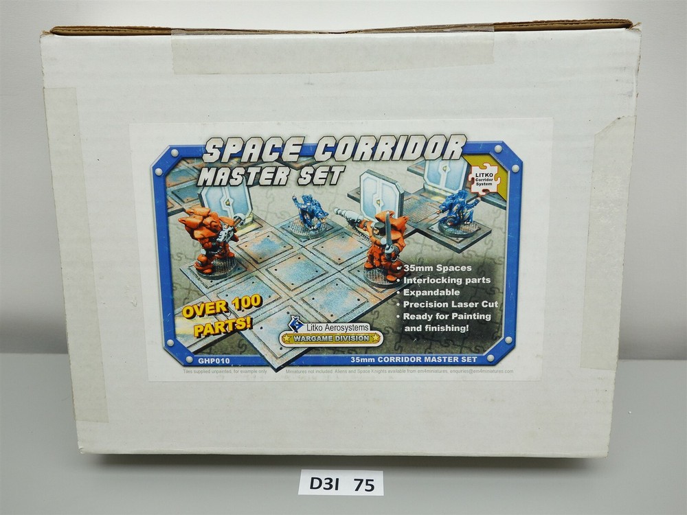 Space Corridor Master Set (GHP010 35mm Corridor Set - Litko Corridor System)