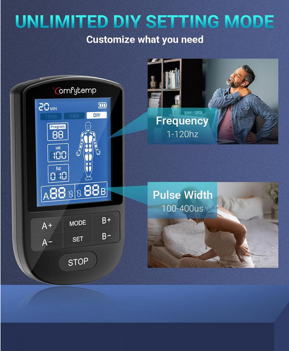Comfytemp Transcutaneous Electrical Nerve Stimulator new