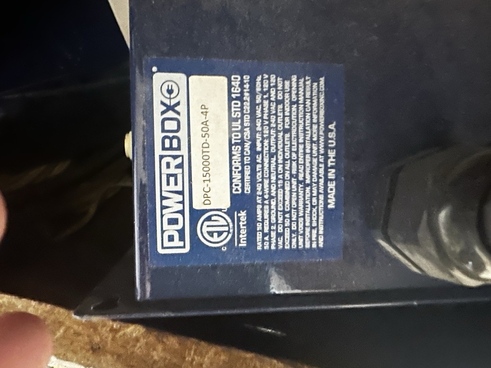 POWERBOX DPC 7500 240V LIGHTINGCONTROLLER