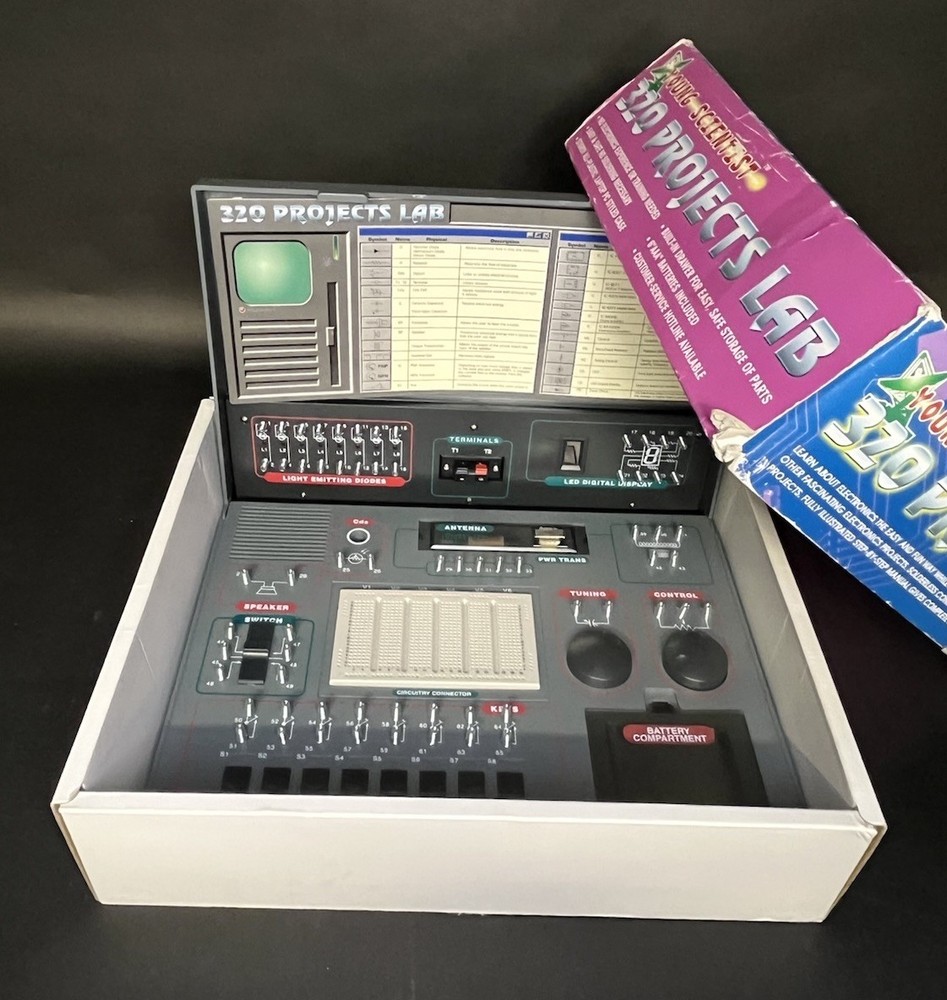 Young Scientist 320 Project Lab Electronics Radio Mixed: Used
