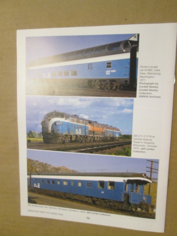 Great Northern Goat Reference Sheet 444 Three Years Great Sky Blue