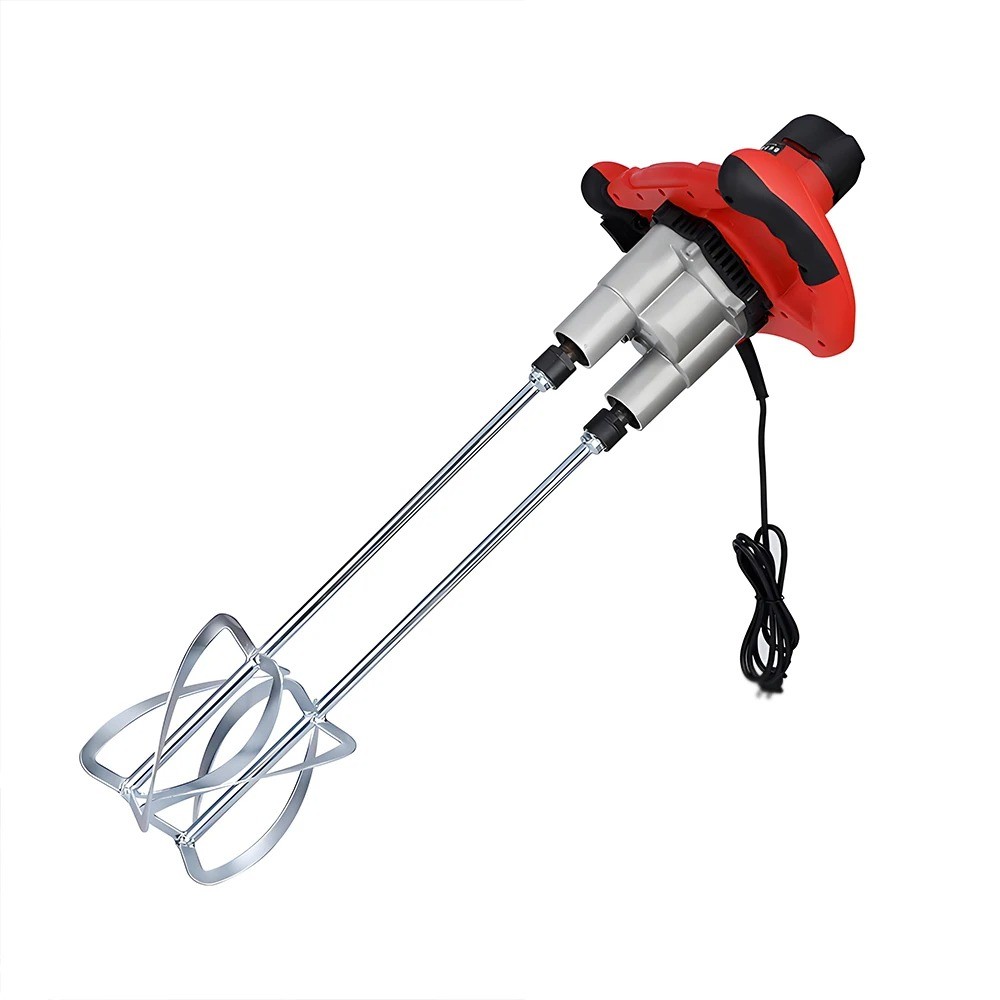 Electric Concrete Mixer Plastering Tools  Cement Double-head Plastering Machine