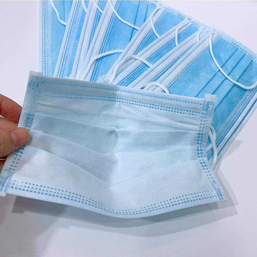 Face Masks Blue Pack - 50 Pieces