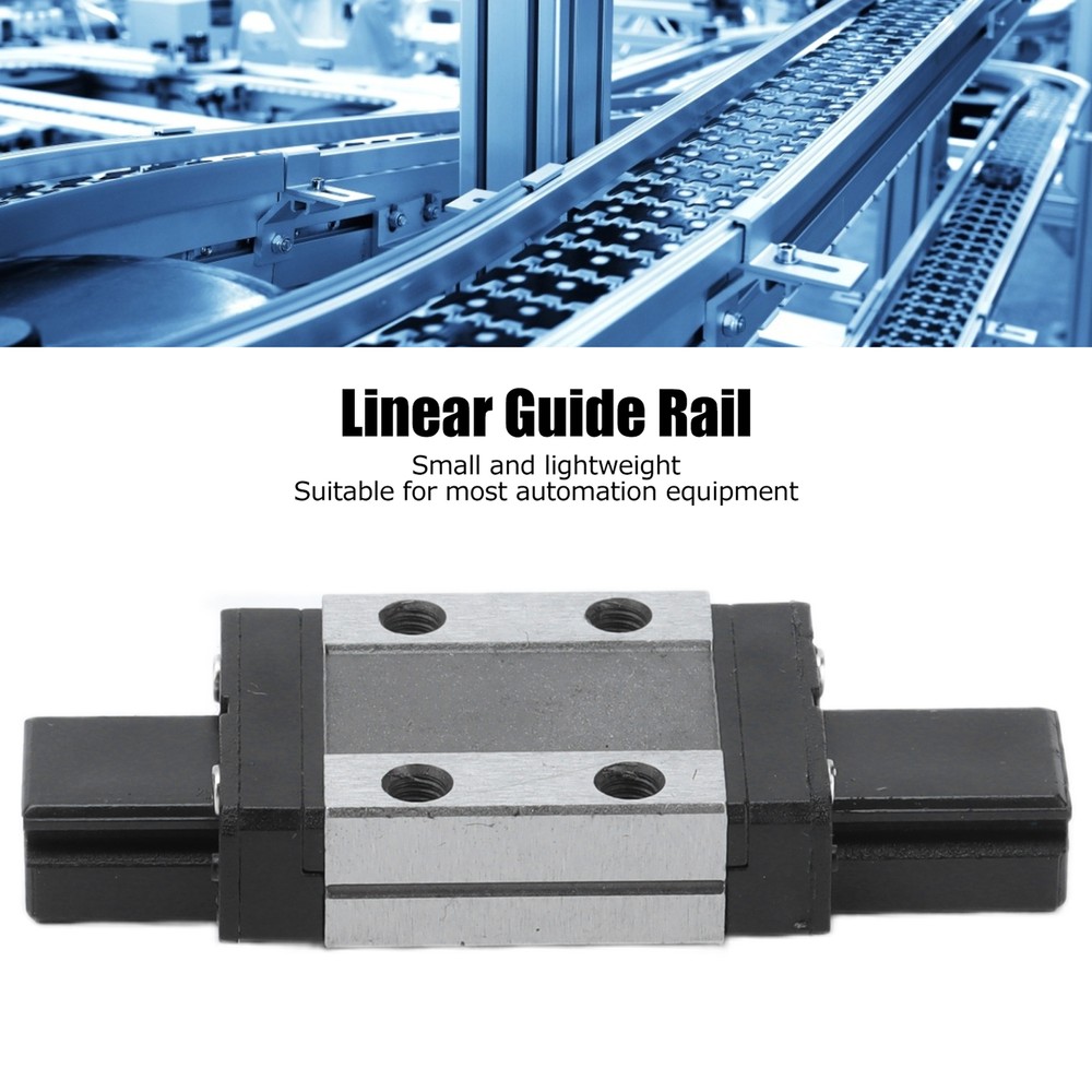 (MGN9C)Linear Rails Bearings Stable Performance Sturdy Small