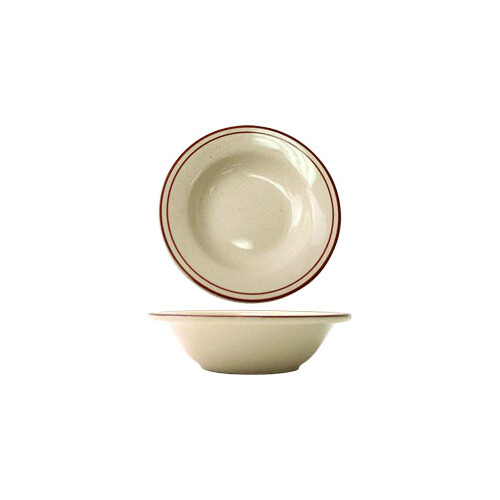 Granada American White 13 oz Ceramic Grapefruit Bowl
