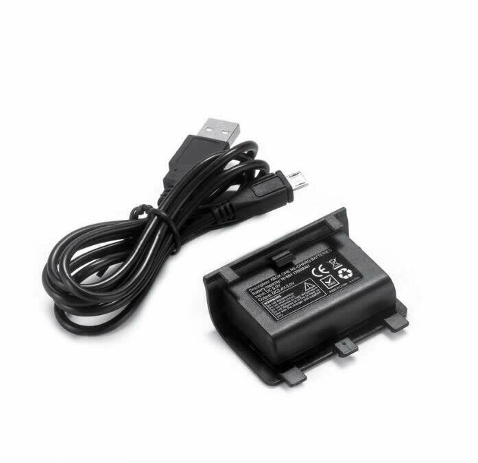 For XBOX ONE /X /S Controller Play Charging Cable+ Rechargeable Battery Pack