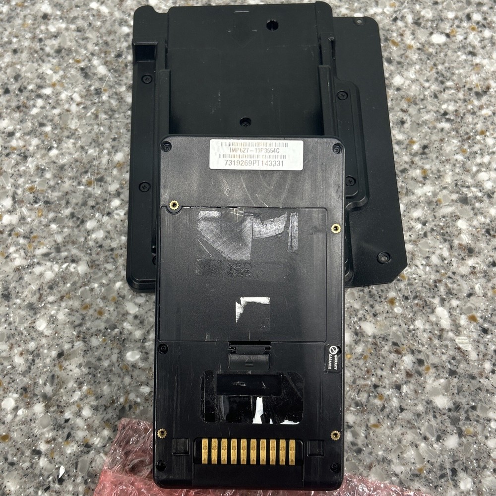 Ingenico Ismp4 Card Reader With Barcode Scanner And Zebra Charging Base