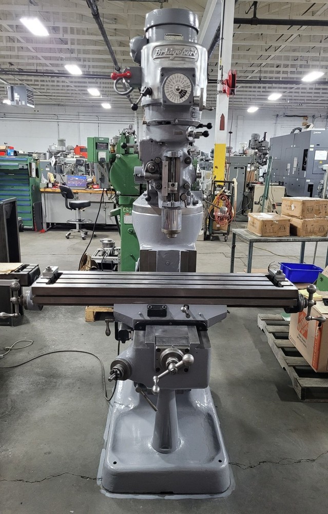 Bridgeport 1 1/2 HP VS Mill, 9 x 42 Table