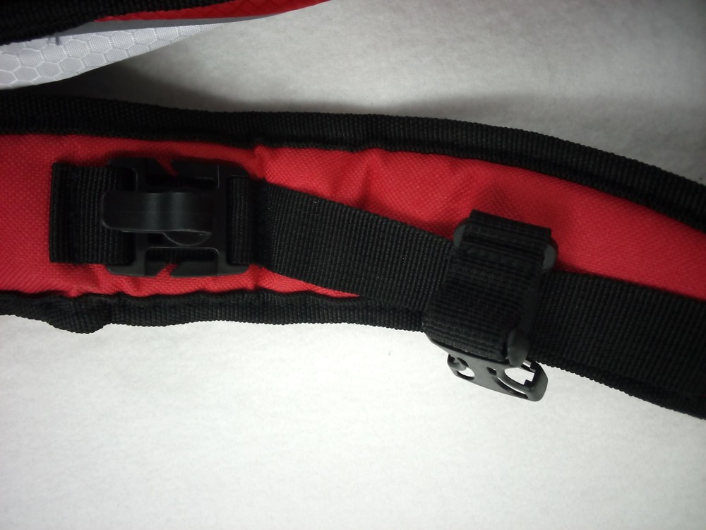 Water Buffalo Unisex Red Hiking Camping Hydration Durable Backpack SHELL Only