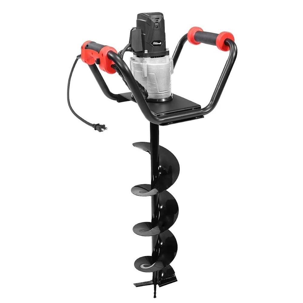 XtremepowerUS 1500w Electric Post Hole Digger Auger w/ 4" Bit (Reverse Function)