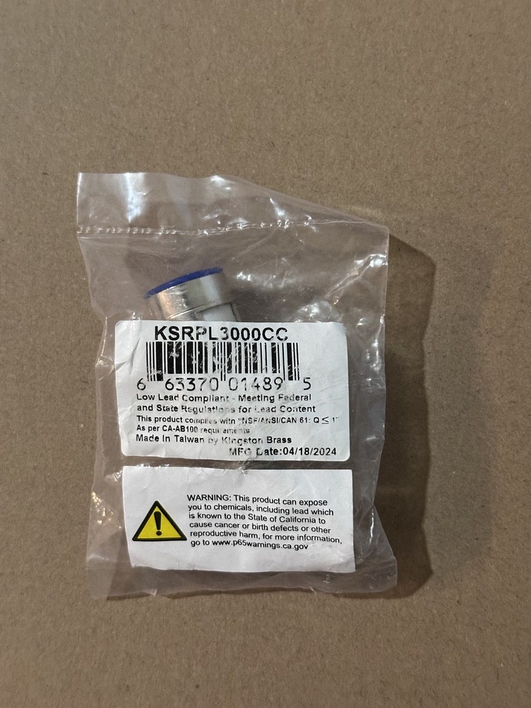 Kingston Brass KSRPL3000CC Cartridge Cold Side Handle