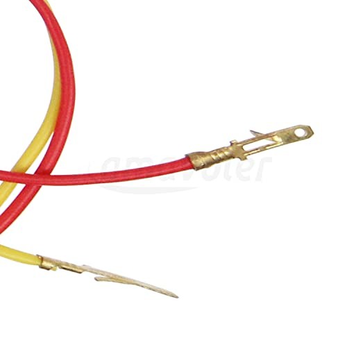 2 Wires Ignition Switch Key Starter Switch with 2 Keys ​On-Off Fit for