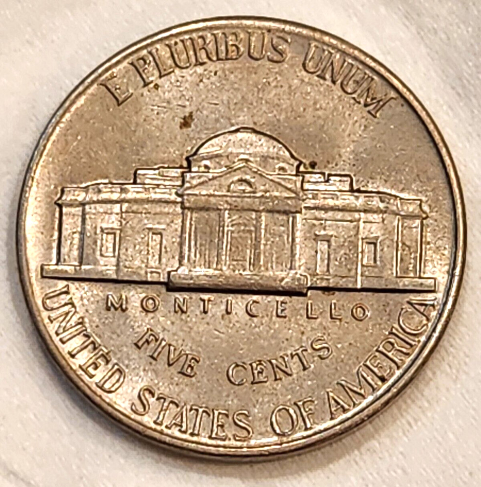 1938 P Jefferson Nickel 5c sd