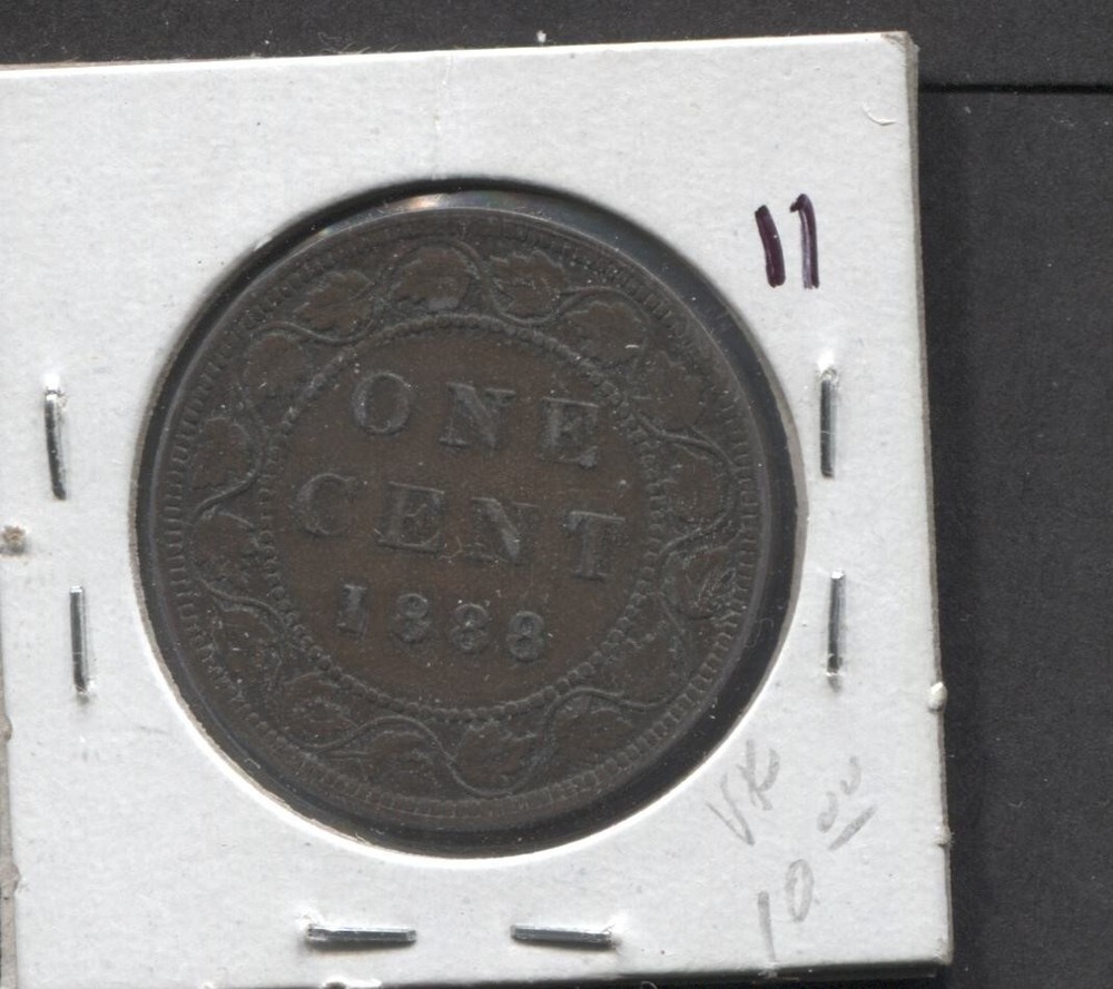 1888-Canada Large Cent