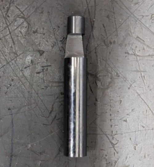 Solid Carbide 7 Degrees Bevel Trim Router Bit Pilot 1/4" SH 1/4" Cut - Trimmer