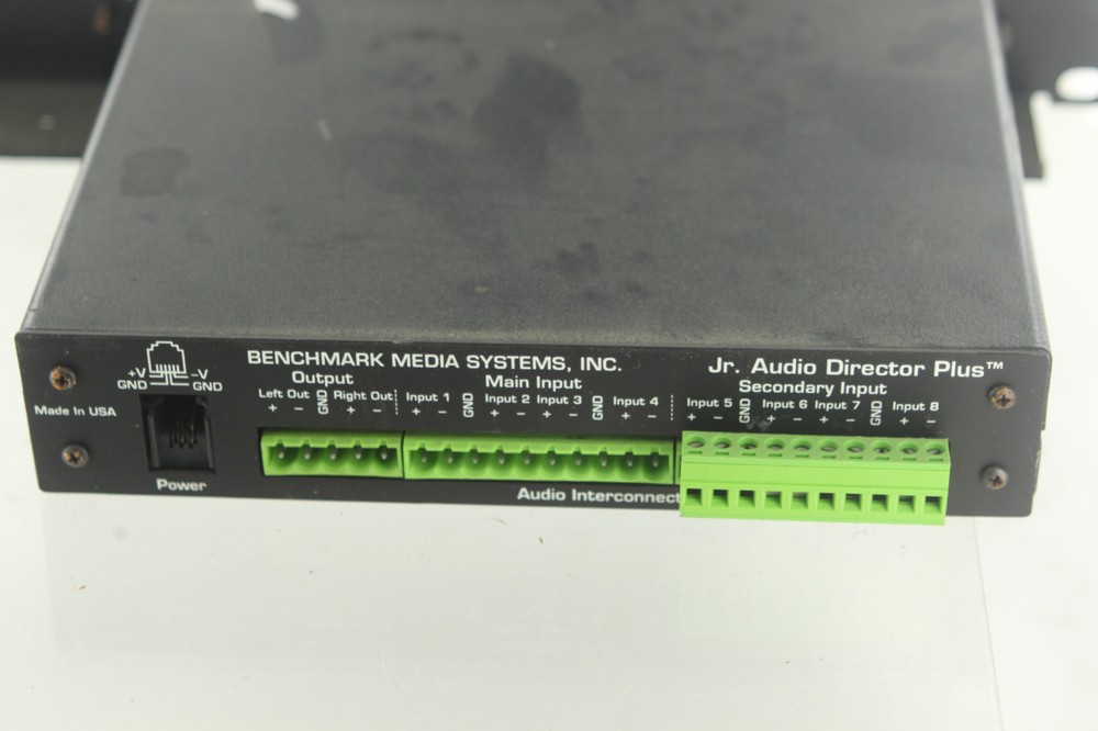 BENCHMARK MEDIA SYSTEMS JR AUDIO DIRECTOR PLUS