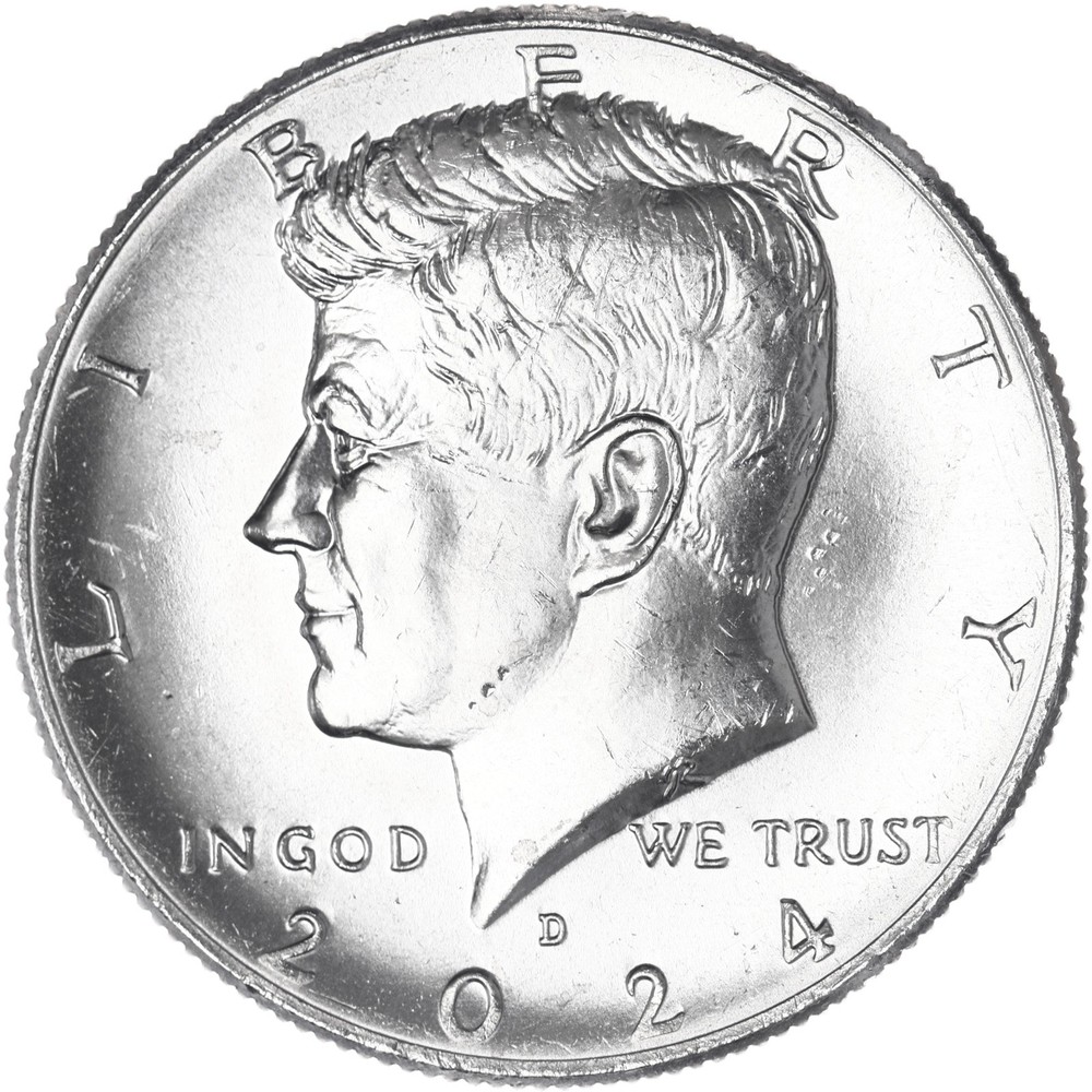 2024 D Kennedy Half Dollar CN-Clad BU