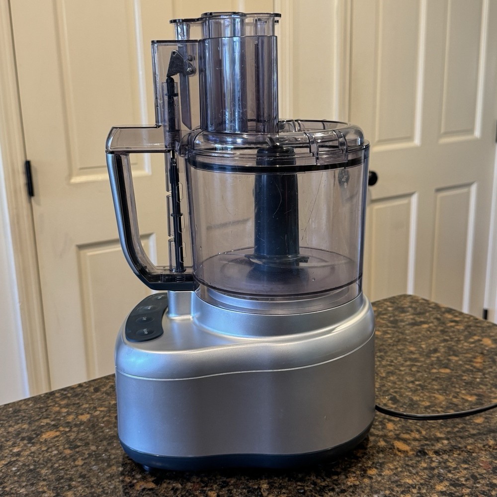 Cuisinart Elemental Food Processor 11 Cup Chopper Silver Model FP-11 TESTED