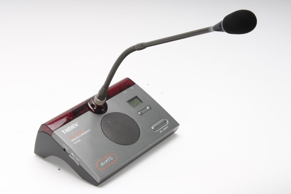 Taiden HCS-5302D_G Digital Infrared Wireless Conference System Microphone