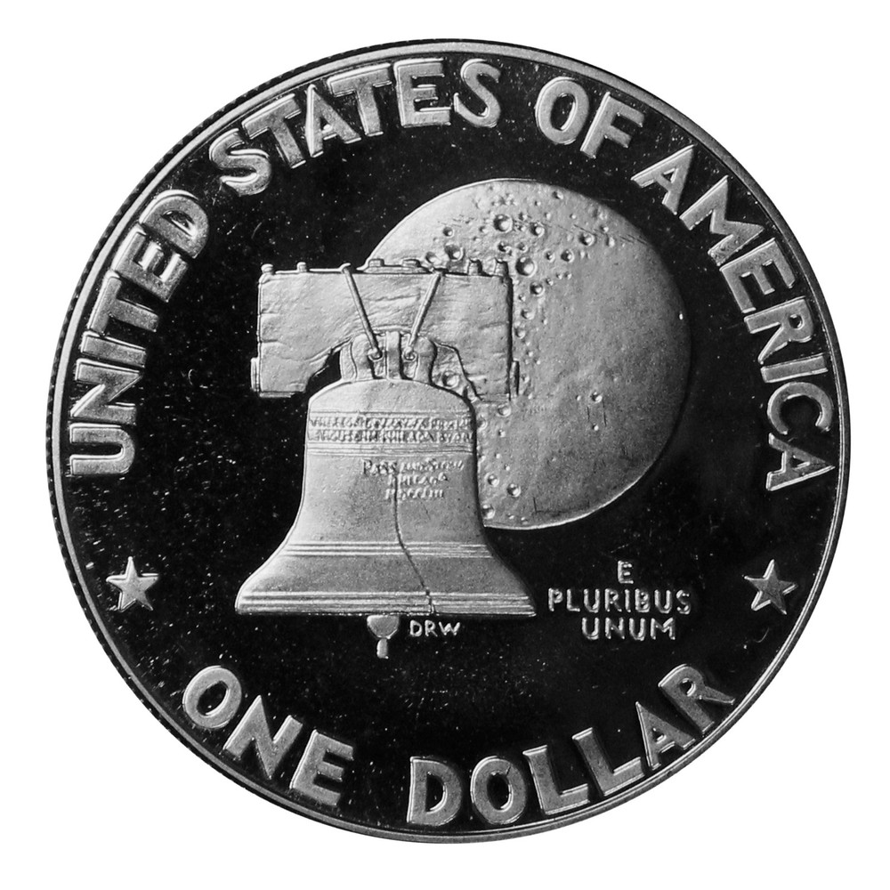 1976 -S Eisenhower Dollar Proof Bicentennial 40% Silver
