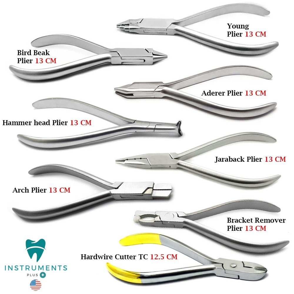 Instruments Dental Pliers Orthodontic Wire Bending Loop Forming Tooth Braces CE