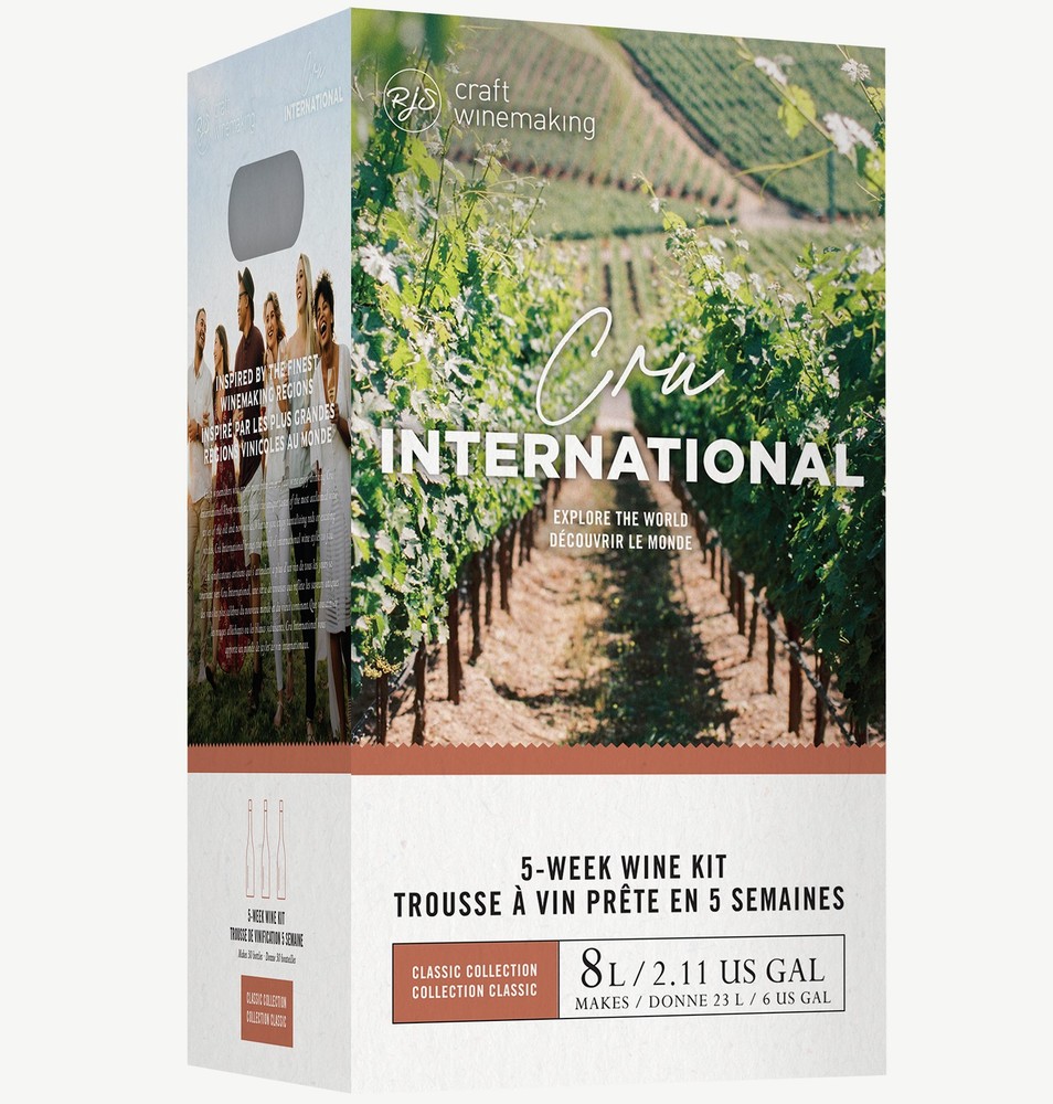 Wine Ingredient Kit - Cru International - California Syrah Style