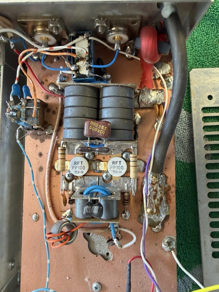 Fat Boy Linear Amplifier Silver Ham Radio Model