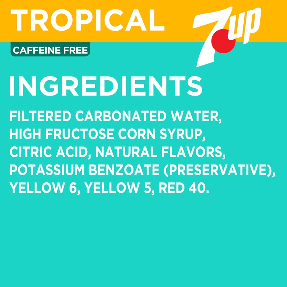 Tropical Soda, 12 Fl Oz Cans, 12 Pack