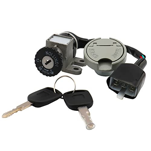49cc Ignition Switch, 50cc Key Ignition, Ignition Switch Key Set Compatible