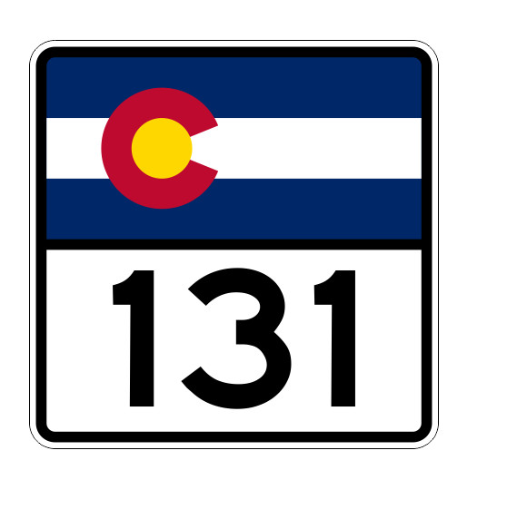 Colorado State Highway 131 Sticker Decal