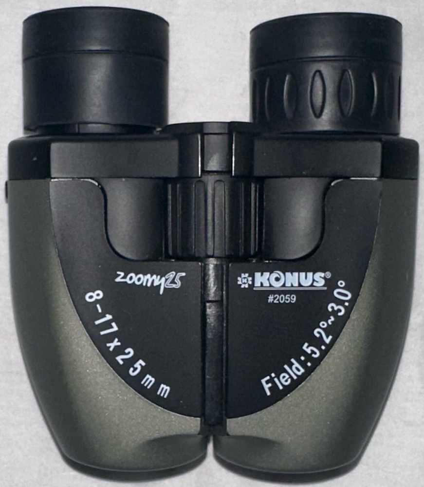 Konus 8-17 x 25 Compact Zoom Binocular, PN 2059