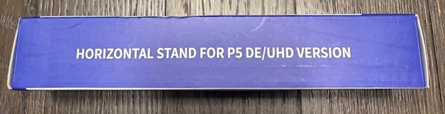 Horizontal Stand for PS5 Console DE/UHD Version – White Base Support Bracket – C