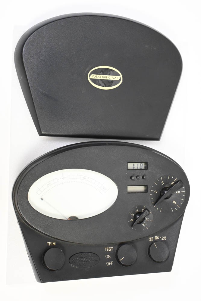 Scientology Professional Mark VI E-Meter Hubbard Electrometer BLACK *Left Hand*