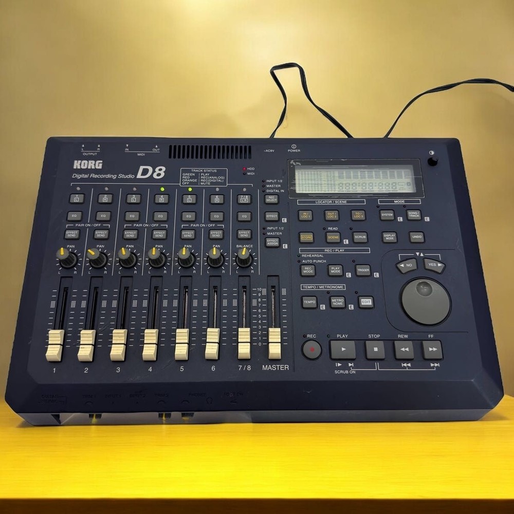 KORG D8 Digital MTR Multi-Track Recorder