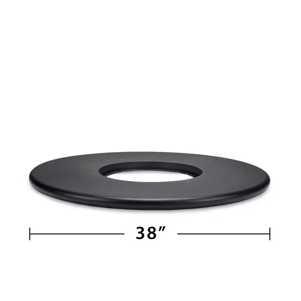 38 In. Propane Tabletop Accessory Black