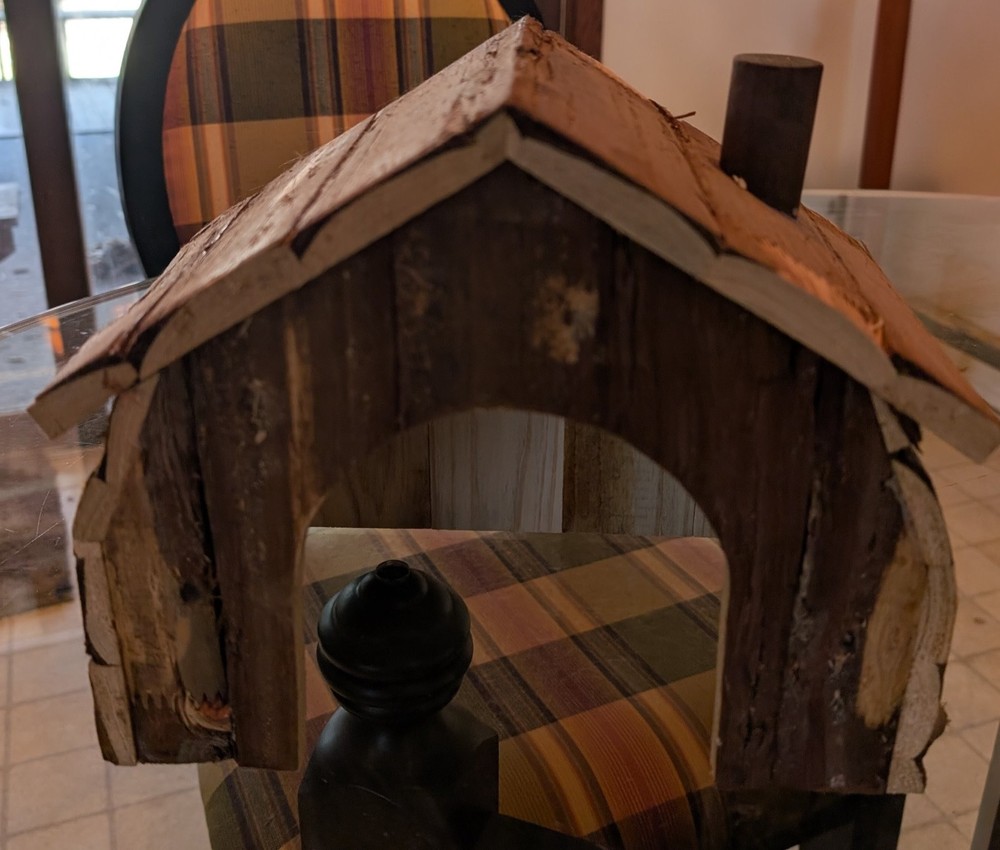 Rustic Wooden Animal Hut