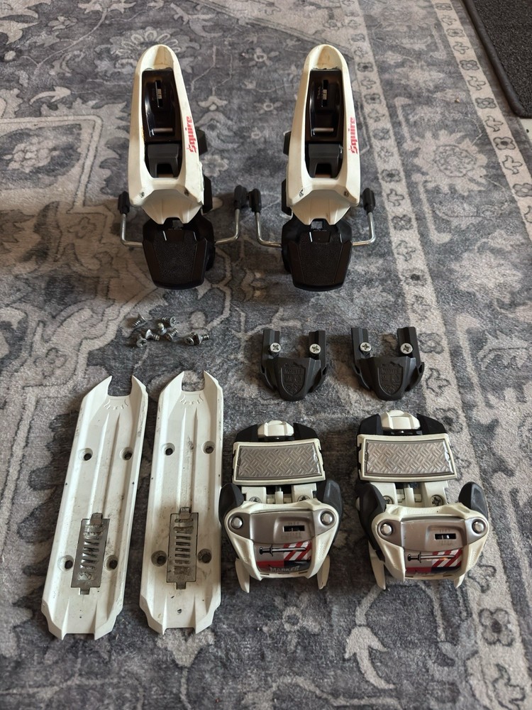 Marker Squire Ski Bindings, Used/Complete