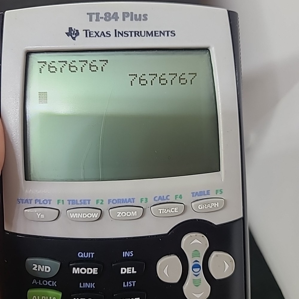 TI-84 Plus Graphing Calculator - No Covers - Tested & Working #13