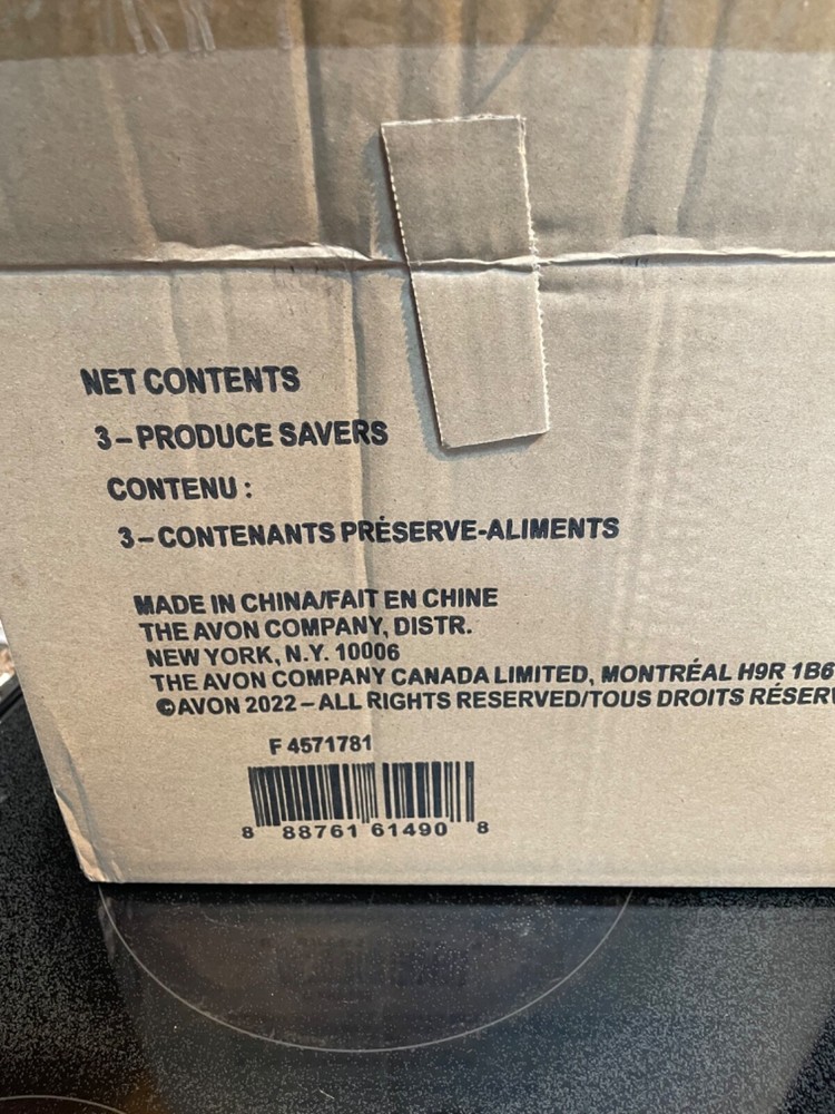 avon 3 piece Produce Storage Savers
