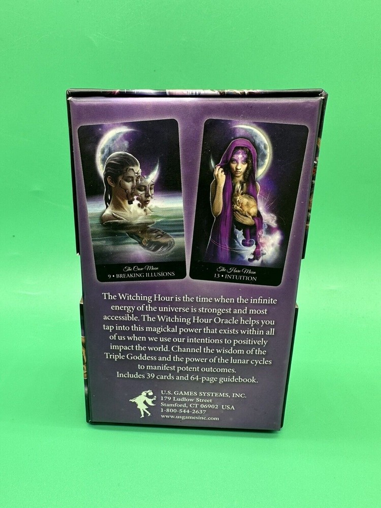 The Witching Hour Oracle Deck US Games Systems By Cherie Gerhardt Esoteric Tarot
