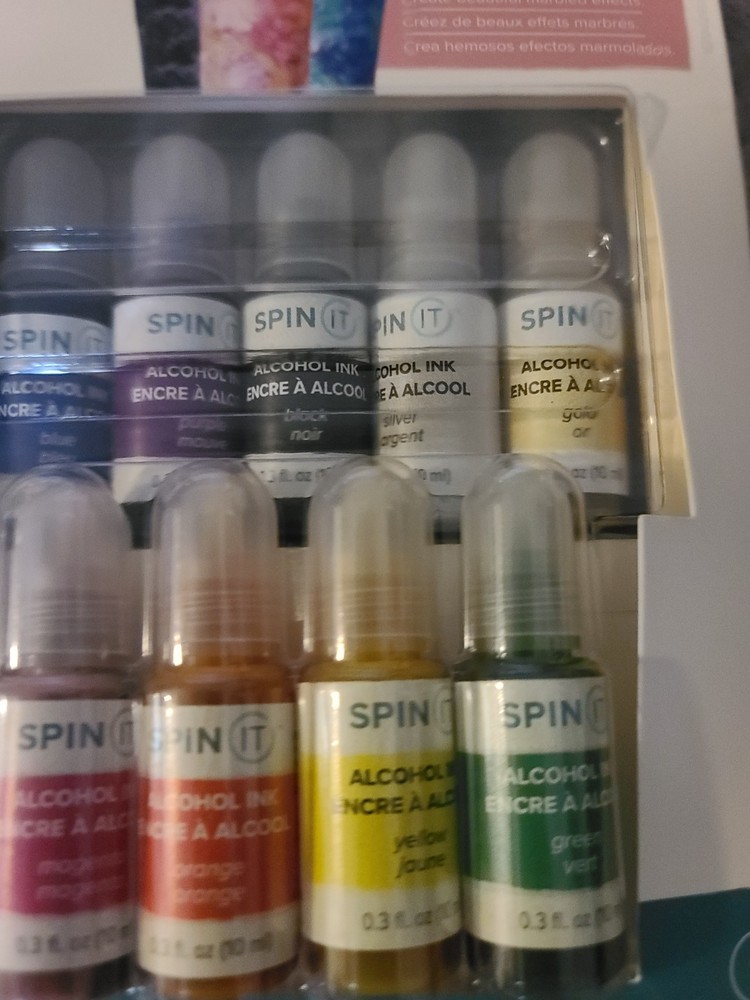 16 Alcohol Inks 6 Mica Powder